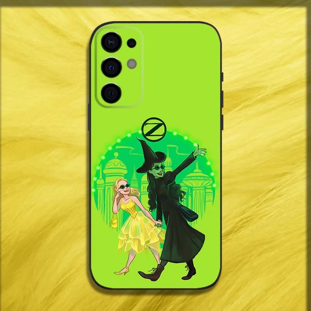 حافظة هاتف W-Wicked Musical Highway Drama لهاتف سامسونج S24,S21,S22,S23,S30,Ultra,S20,Plus,Fe,Lite,not,10,9,5G غطاء ناعم أسود #4