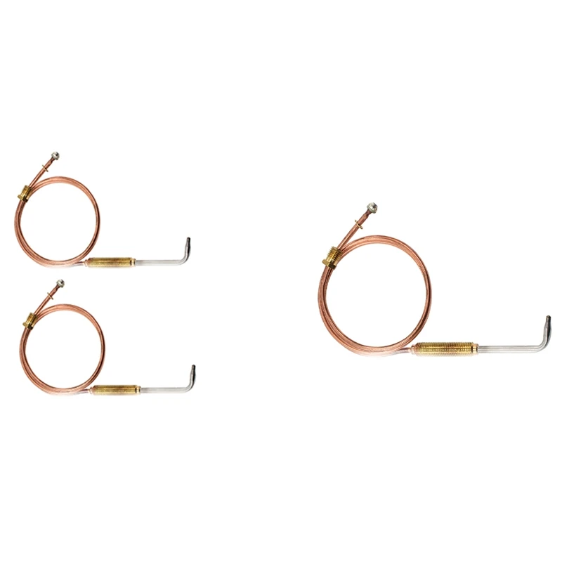 

2023 Elbow 670Mm Gas Stove Thermocouple Heater Part Universal Fireplace Replacement Kit Digital Temperature Controller