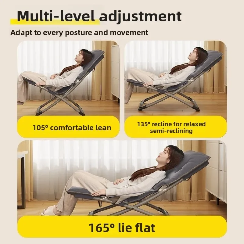 New product lunch break folding bed, balcony home folding chair