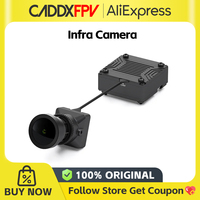 CADDXFPV Infra Camera Analog for Walknsnail Goggles X VTX Kit 0 Lux Super WDR 1500TVL 120° FOV Black for RC FPV Drone