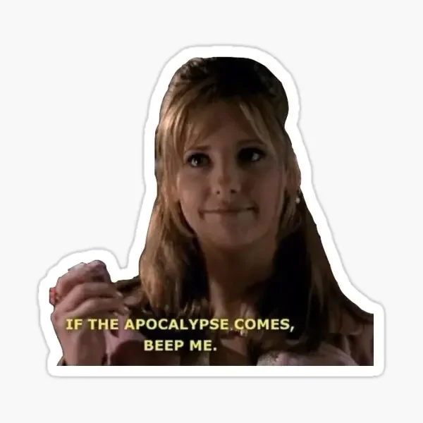 Buffy Beep Me 5 pièces autocollants pour enfant fond décor dessin animé bouteilles d'eau imprimer Art fenêtre salon décorations 5 pièces bâton