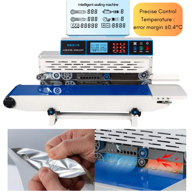 

Intelligent Desktop Vacuum Sealing Machine, Food Bag Packaging And Sealing Automatic Production Date Coding