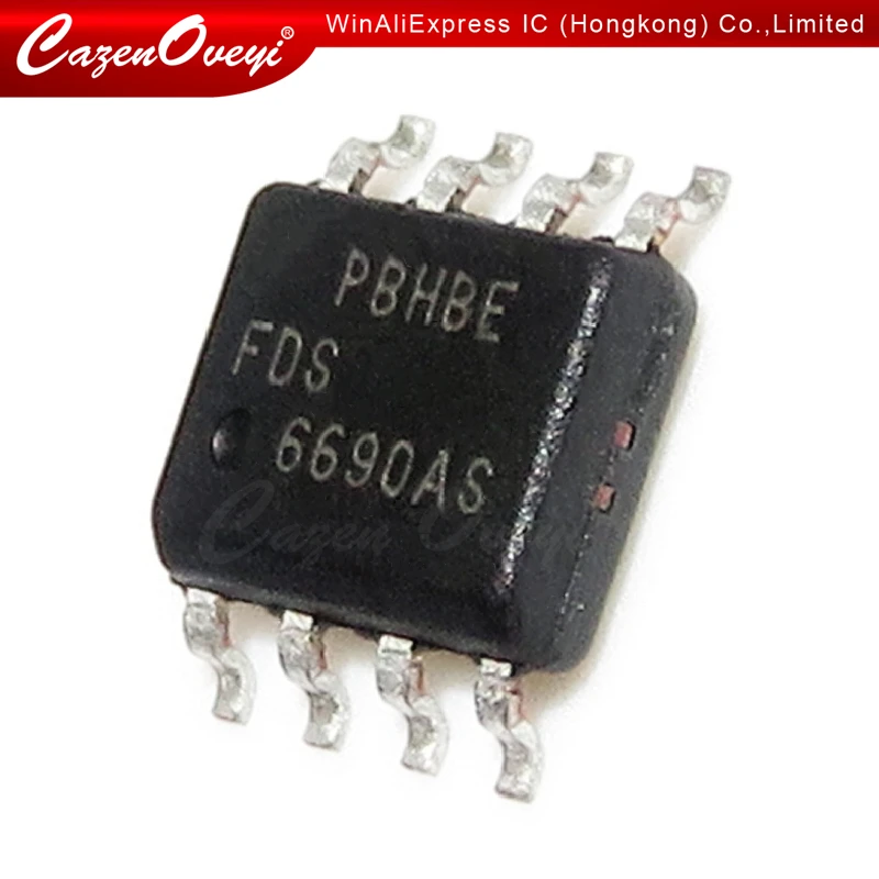 

10pcs/lot FDS6690AS FDS6690 6690 SOP-8 In Stock