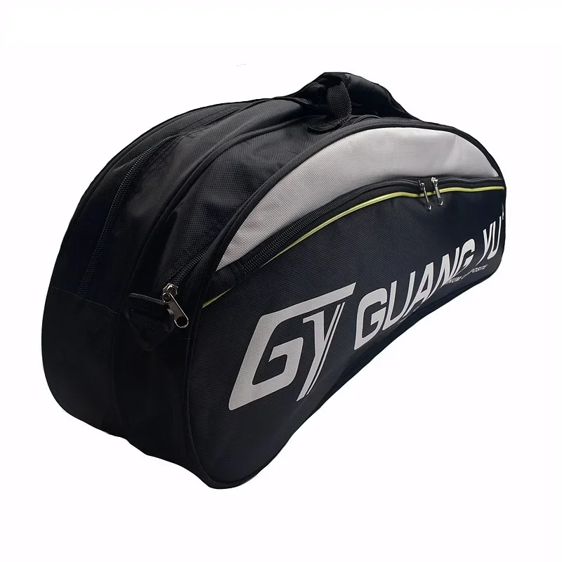 2025 New Badminton Racket Bag Tennis Racket Can Accommodate 4-6 Rackets Large Capacity Sports Bag Unisex Messenger Bag