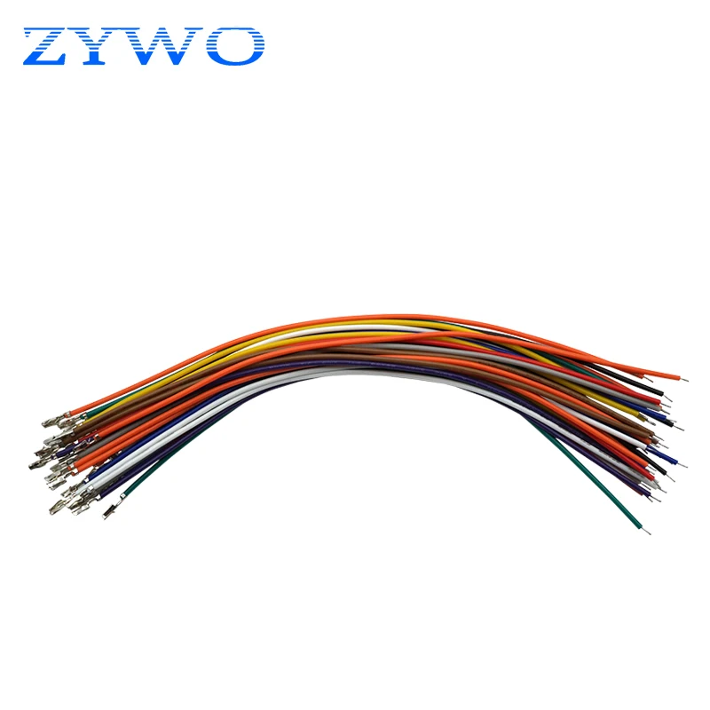 50pcs PHB 2.0mm Terminal Cable Double-row With Buckle Colored Electronic Wire Pitch 2.0mm Single And Double Head Connection Wire