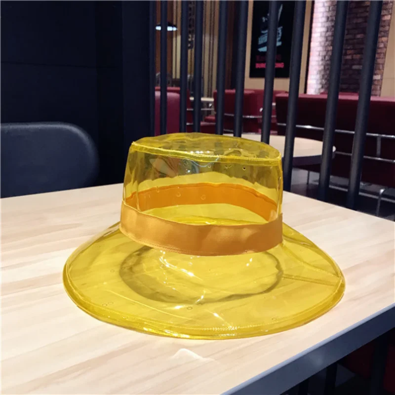 New Arrival Transparent Fisherman Hat Fashion Party Decor Luminous Cap Flashing In The Dark Night