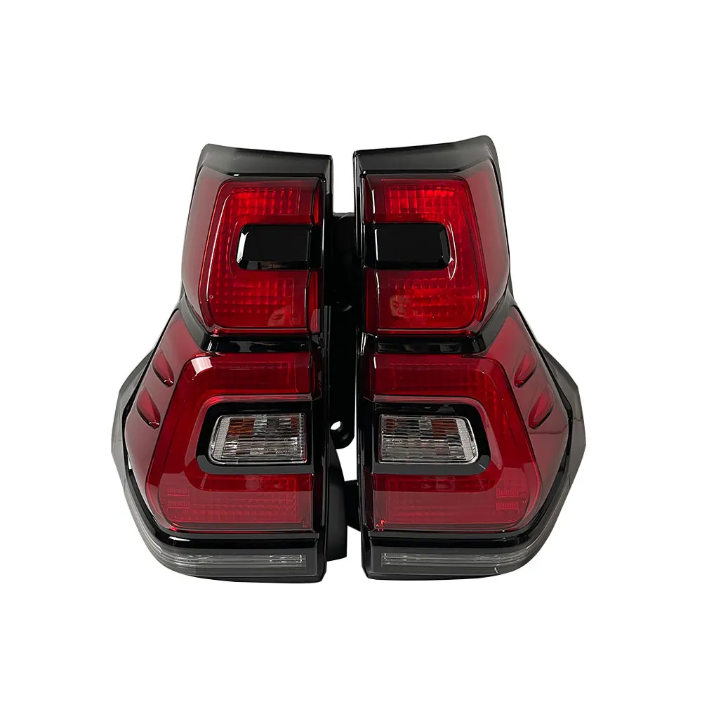 A Pair Car LED Rear Lights For Toyota Land Cruiser Prado 2017 to 2020 GDJ150L GRJ150L TRJ150L  J150 Tail Lamp