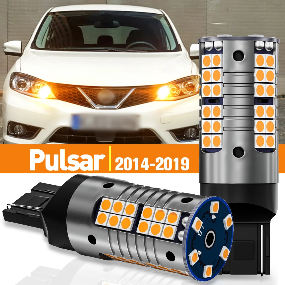 

2pcs LED Turn Signal Light For Nissan Pulsar C13 2014-2019 2015 2016 2017 2018 Accessories Canbus Lamp