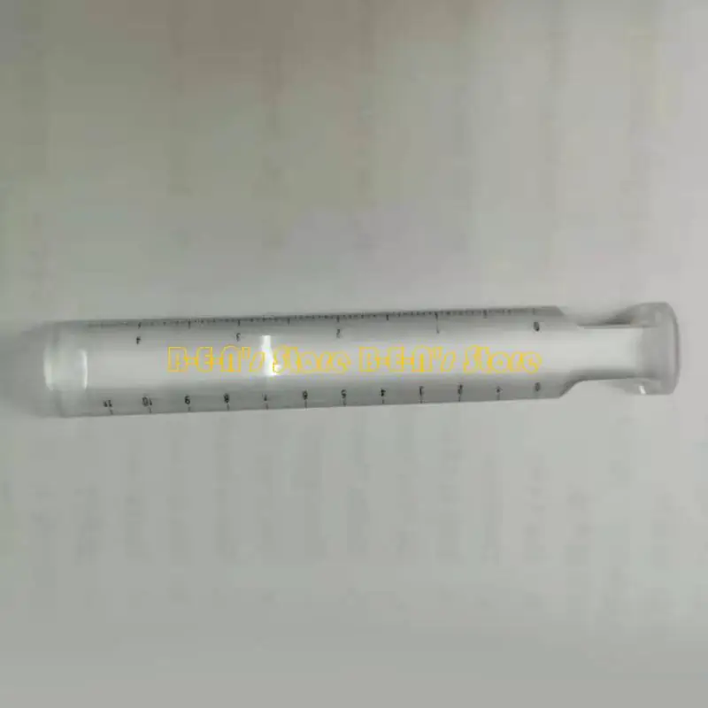 Y1AD Small Size Rulers 2x Zooms Acrylic Double Scale Accuracy Tool Gift