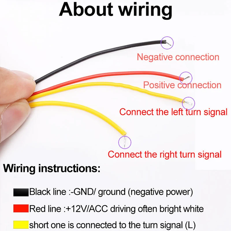 شرائط ليد متتابعة APP بلوتوث التحكم RGB متعدد الألوان العلوي 30/45/60 سنتيمتر LED أضواء النهار الجري شرائط DRL مرنة
