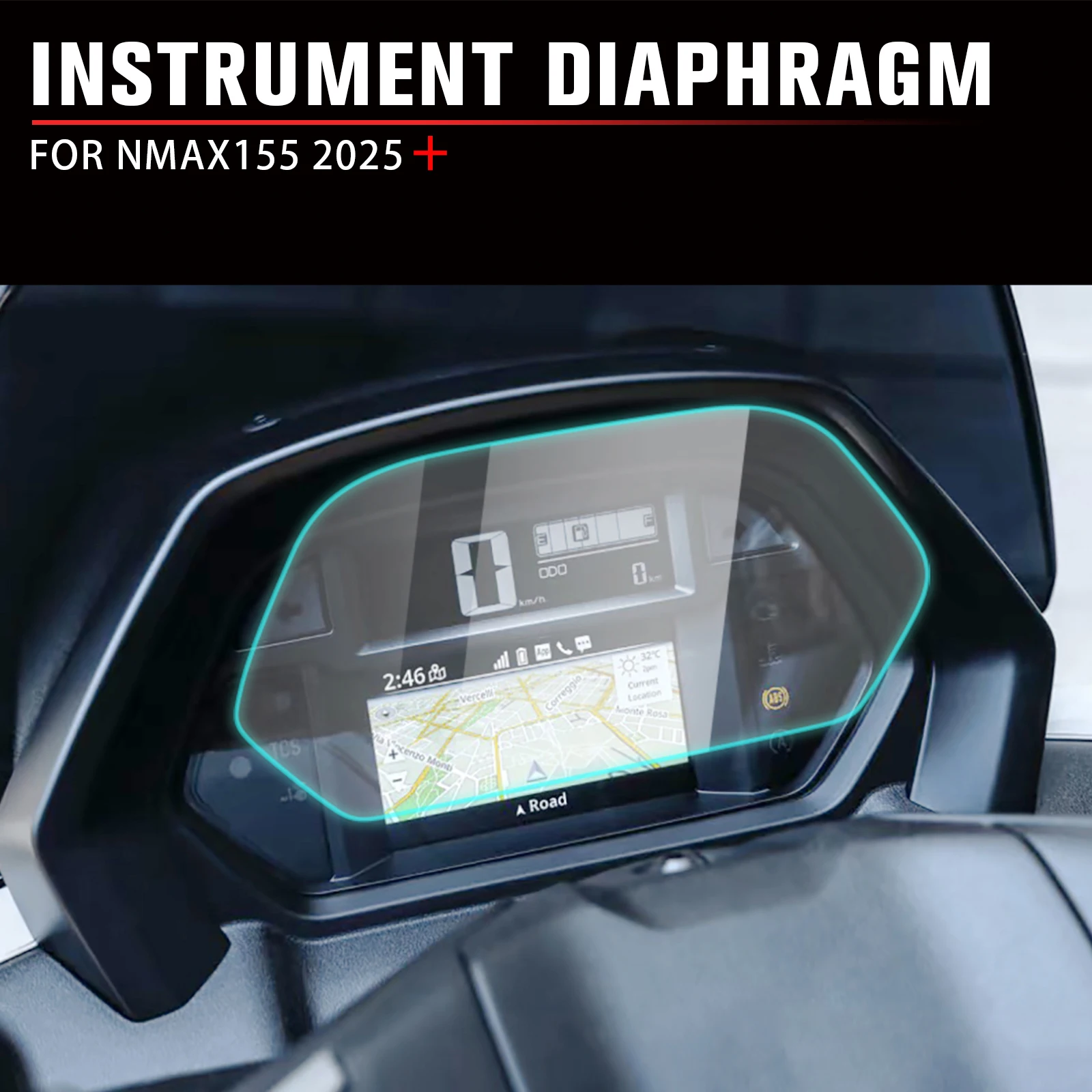 

For HONDA PCX160 PCX 160 2025 Up Motorcycle Speedometer Guard Cluster Screen Scratch Protection Film Dashboard screen Protector