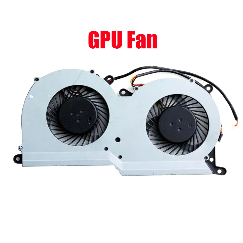 Laptop CPU GPU Fan For Dream Machines G1050 G1050-15KZ17 G1050-15PL17 P651RS-G DC5V 0.5A New