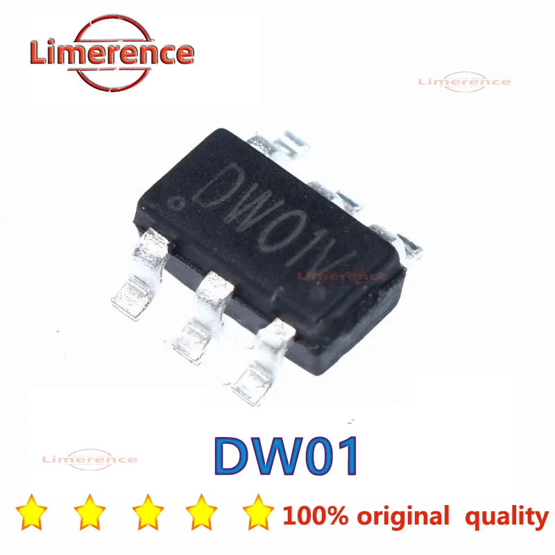 (20pcs) New DW01 DW01A DW02 DW02A DW02R DW03 DW03D DW06D DW07D SMD SOT23-6 TSSOP-8 power chip