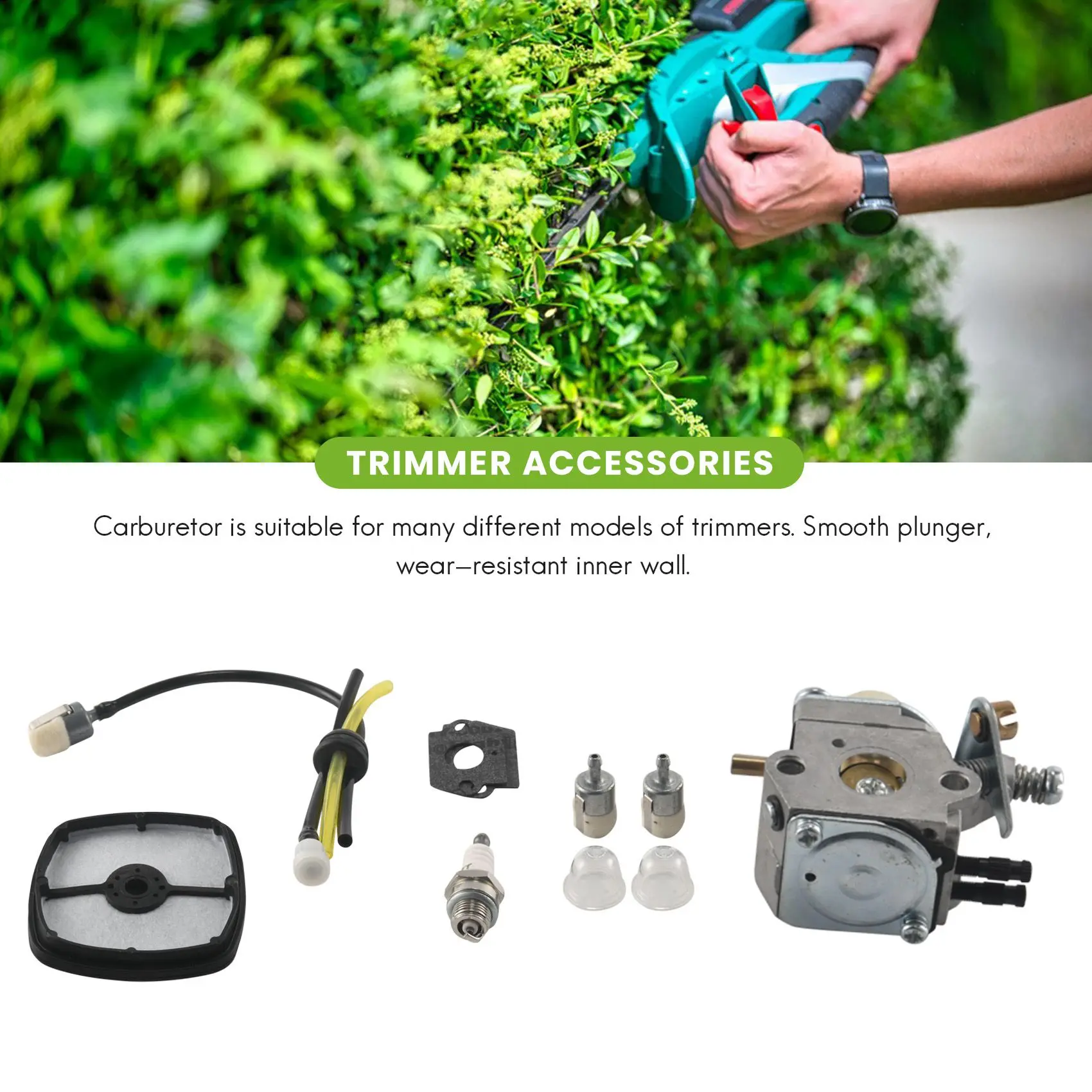 Новый карбюратор для Zama C1U-K51 Echo HC-1500 HC-1600 HC-1800 HC-2000 HC-2400 HC-2410