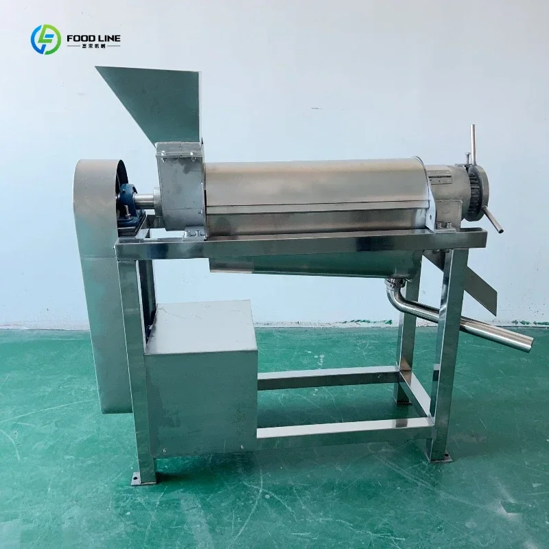 Screw Juicer Machine Heavy Duty Screw Juice Extractor for Beverage Shop Factory Use FL Customized