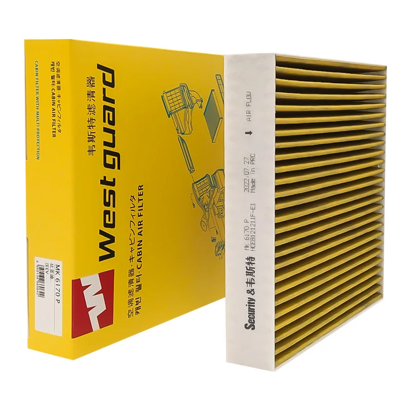 WESTGUARD Activated Carbon Cabin Filter For BYD HAN EV HAN DM-I HAN DM-P HCE8121211FE1 CUK20036 MK6170P Chinese EVehicle