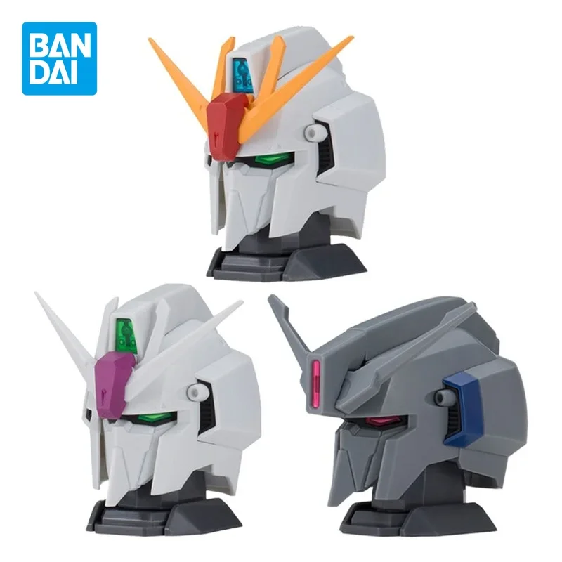 Bandai Original Gundam Model Kit Anime Figure Gashapon EXCEED MODEL ZETA Action Figures Collectible Ornament Toys Gifts for Kids