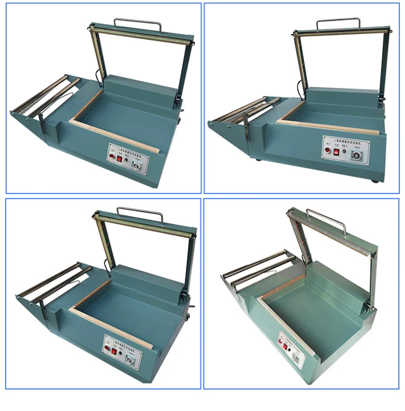 Professional L Bar Manual POF PVC PP Film Wrap Bag Box Cutting Sealer Sealing Machine for Shrink Tunnel Machine Shrink Cutter