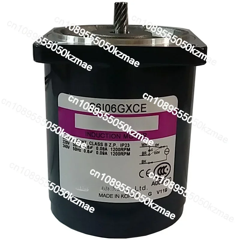 

6W Induction S6I06G (X) CE Series Micro Transport Belt Motor
