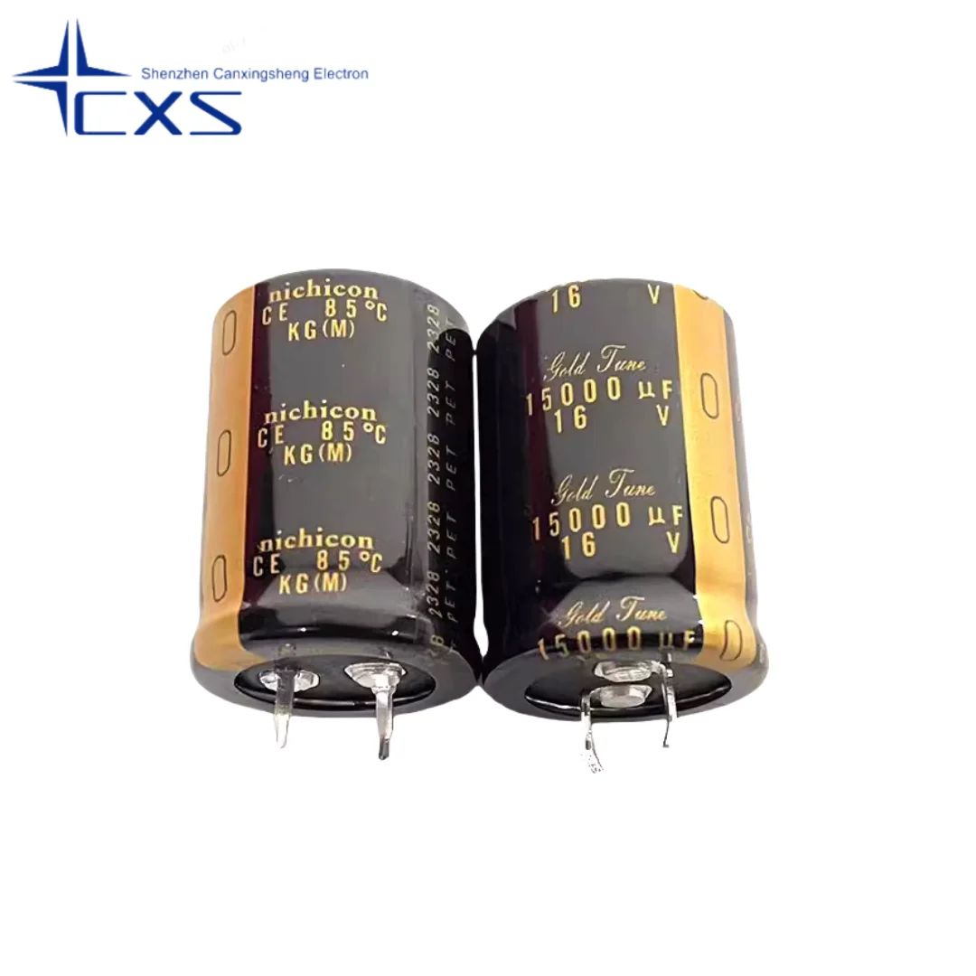 16V15000UF 15000UF16V Size 25*30/40 Nichicon KG Audio Amplifier Audiophile Filter Electrolytic Capacitor