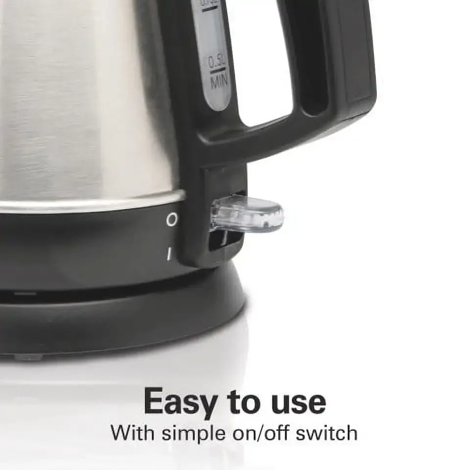 Eletrodomésticos de cozinha em aço inoxidável, Smart Whistle Kettle, Chá preto e café Thermo Pot, Presente, 1 L