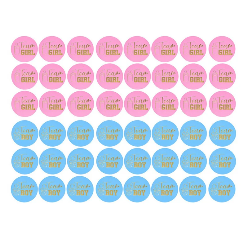 

【Элегантный дизайн】144 шт., наклейки с определением пола, игровая команда для мальчиков и девочек, идеальные товары для вечеринок с определением пола, товары для мальчиков и девочек Sti