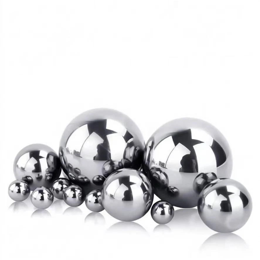 0.5-60mm Solid 304 Stainless Steel Balls Mirror Polished Small Steel Ball Bearing Beads for Cosmetic Bottle DIY