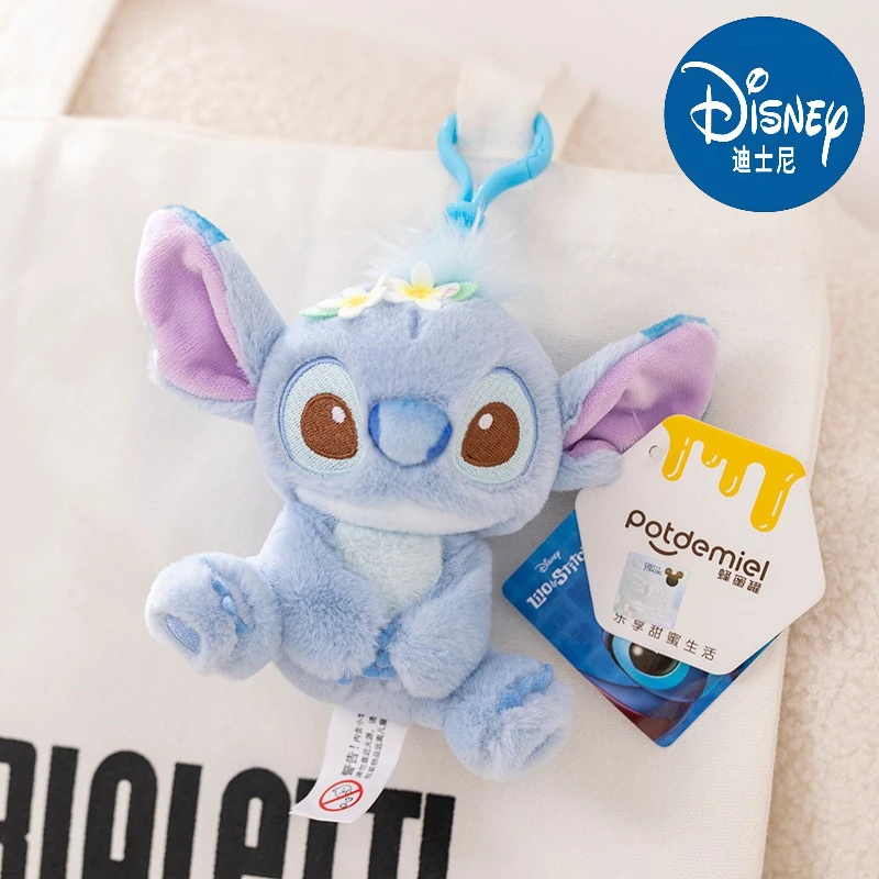 ディズニー純正スティッチファンタジーペンダントエンジェル漫画ぬいぐるみペンダントスティッチキーホルダースクールバッグペンダント最高の贈り物