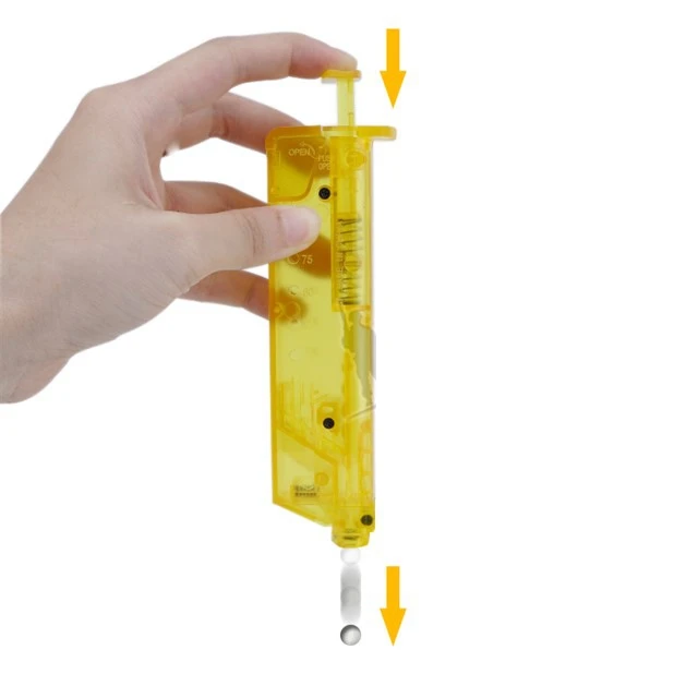 

Тактический скоростной погрузчик, 6 мм, гранулы BBS, емкость 100 патронов, быстрый погрузчик для стрельбы по магазине с адаптером