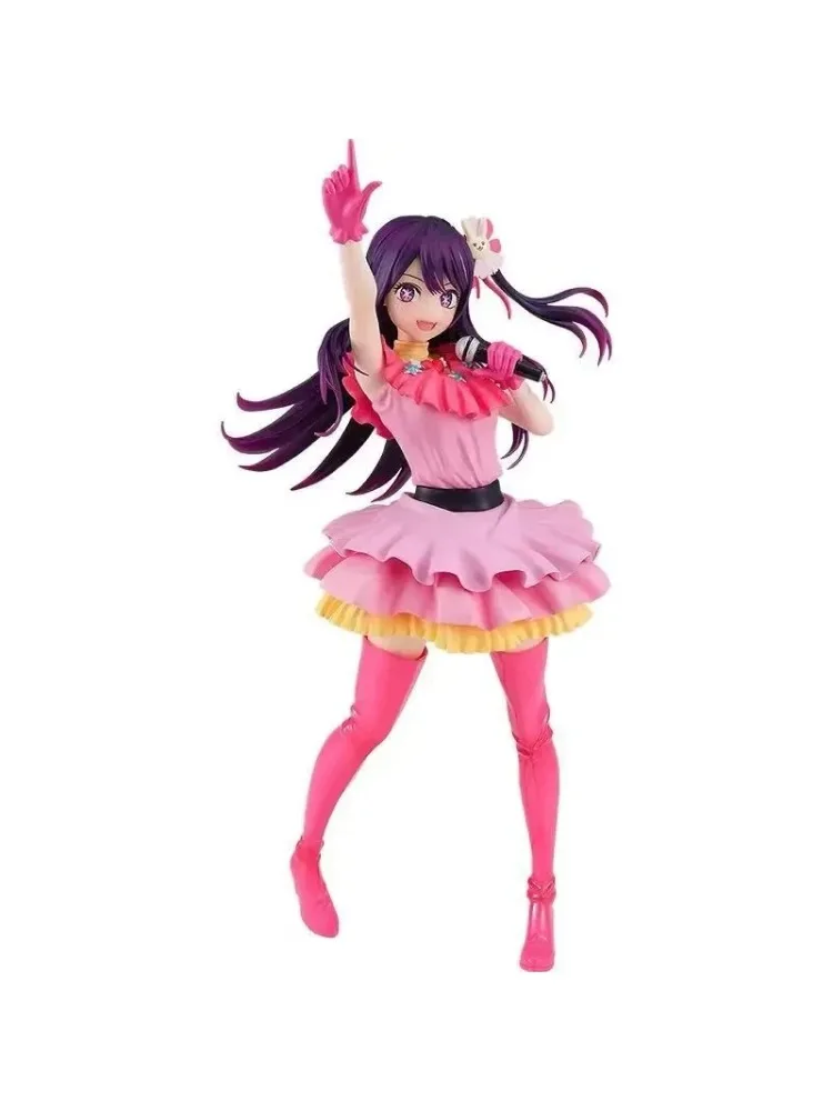 애니메이션 호시노 아이 액션 피규어 귀여운 카와이 소녀 시리즈 캐릭터 컬렉션 장식품 데스크탑 디스플레이 선물