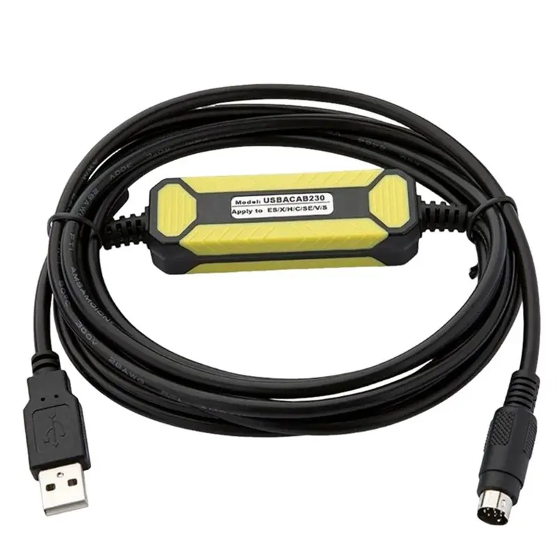 A76K USBACAB230 Copper Wire USB-DVP Cable For Delta DVP EH ES EC EX SS DVP14SS211T DVP16-PLC For Programming Download