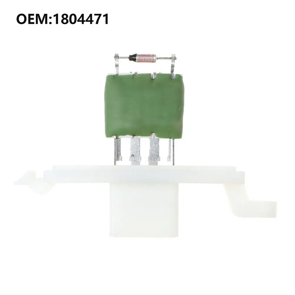 

Car Heater Blower Resistor White Metal Fits For Ford B-Max C-Max Focus Kuga Ecosport 2014-On OEM1804471 Car Accessories