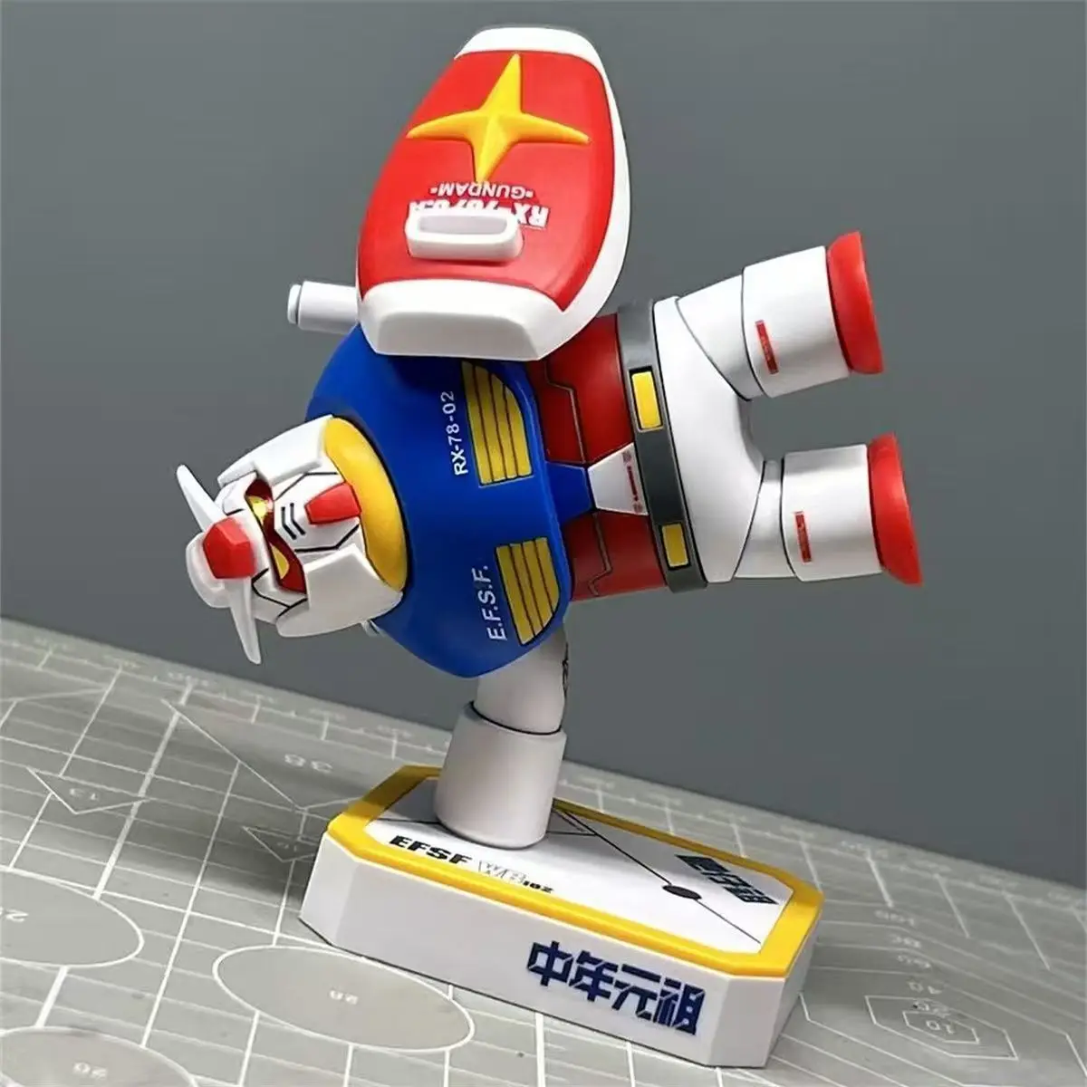 Figura de acción robot mecha gordo 78-2, nueva versión, modelo de ensamblaje, juguetes educativos, figuras coleccionables de moda para fanáticos adultos
