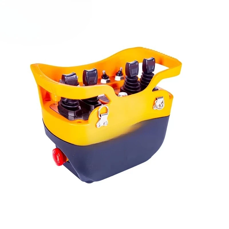 2025 Hot Selling Wireless Mounted 4 Joystick Radio Industrial Remote Control for Crane