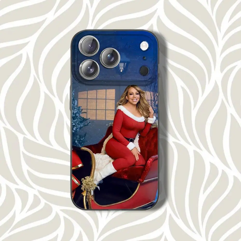 M-Merry C-Christmas-ES Матовый чехол для телефона для iPhone 17,12,11,14,13,15,16,Plus,Air,Pro,Max,E,Mini для MagSafe Magnetic Grey