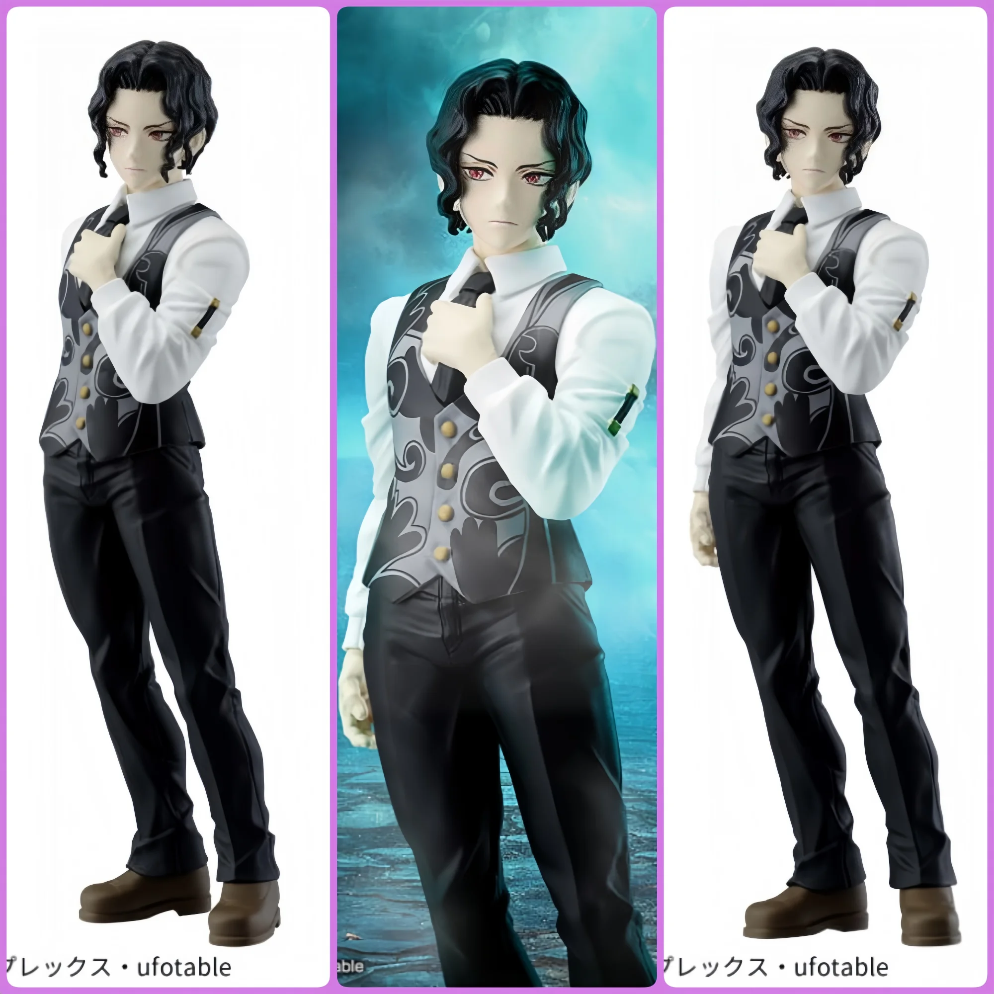 

В наличии подлинная фигурка Bandai Banpresto Demon Slayer Muzan Kibutsuji 17 см, стоячая модель - нераспечатанный натуральный коллекционный подарок