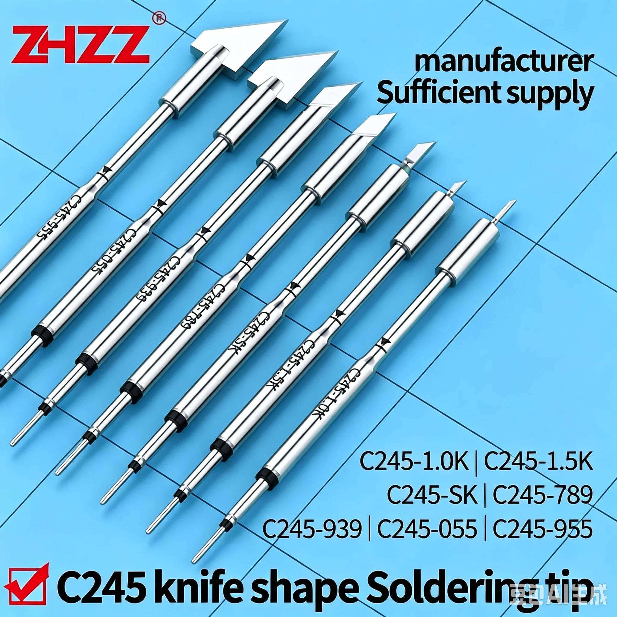 C245 Soldering Iron Tips Universal JBC T245 Station Soldering Iron Repair PCB IC Tools C245-055 789 939 955 discount sales