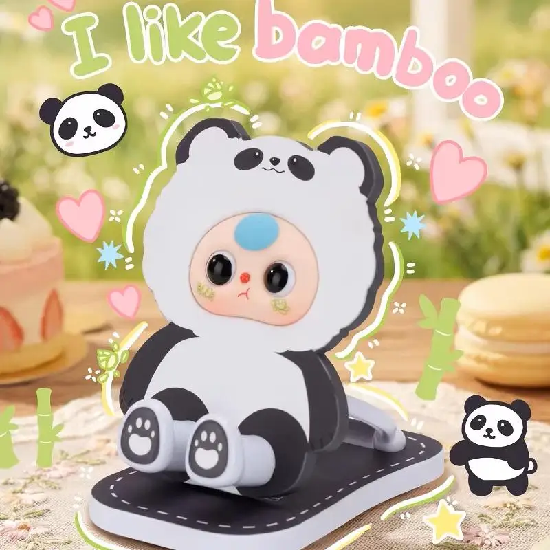 Authentic Baby Three Tv Buddy Phone Holder Blind Box Brand New Practical Decorative Item Kawaii Mysterious Box Girls' Gifts view 2