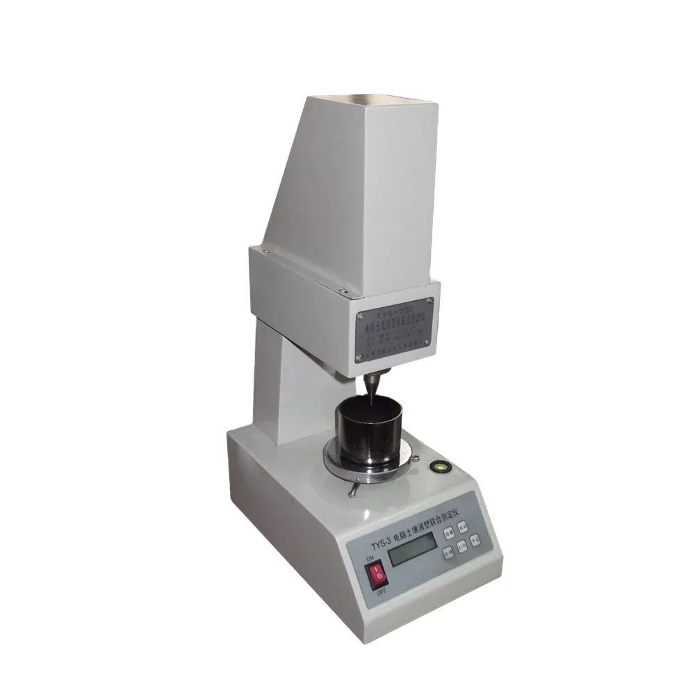 Digital Soil liquid limit plastic limit combine test machine