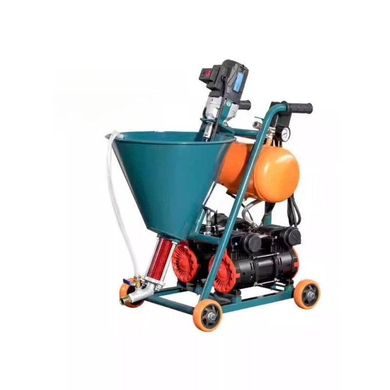 

Multifunctional Electric Cement Slurry Putty Powder Waterproof Fireproof Paint Coating Sprayer