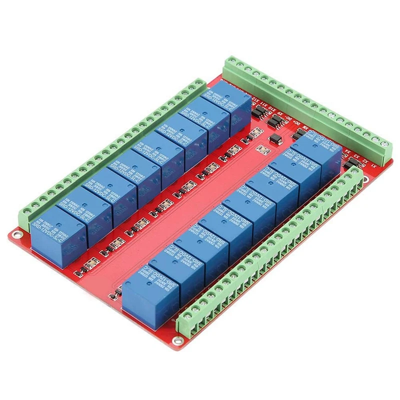 24V 16-Channel Relay Control Module Isolated 16-Channel Relay Control Module Interface Boards