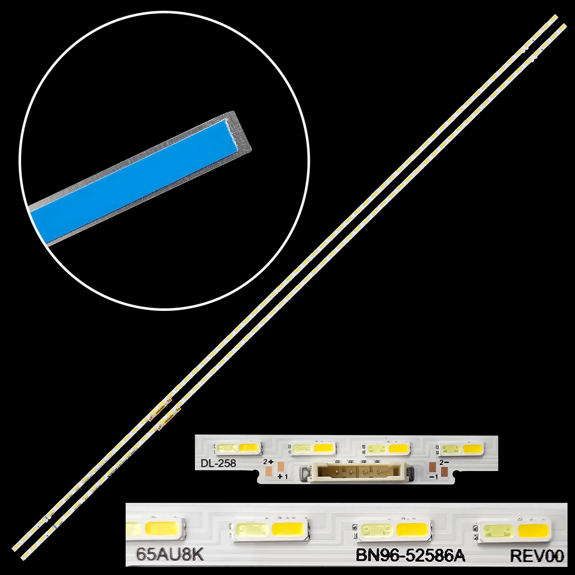 LEDバックライトストリップ,un60au8000p,10キット