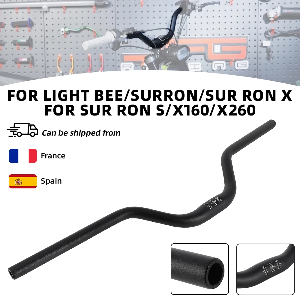 Für Surron Sur-Ron Light Bee S X Lenker Motorrad-Lenkergriffe Zubehör 7075 Aluminium für Segway X160 X260 Elektro-Dirtbike
