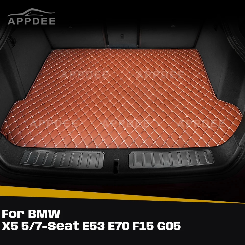 

Для BMW X5 5/7-Seat E53 E70 F15 G05 Коврик в багажник автомобиля на заказ, противогрязная накладка, защитный коврик, вкладыш для багажника, авто аксессуары для интерьера