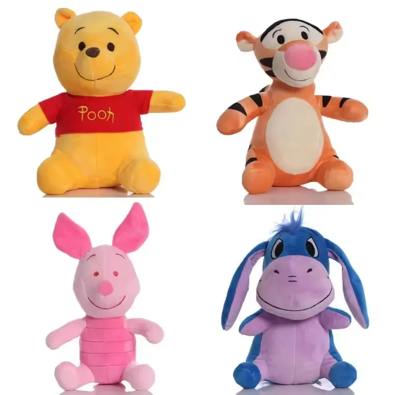 

Piglet Tigge Eeyore&Winnie Pooh Plush Doll Toys Stuffed Animals Christmas Birthday Gifts Kids Toys
