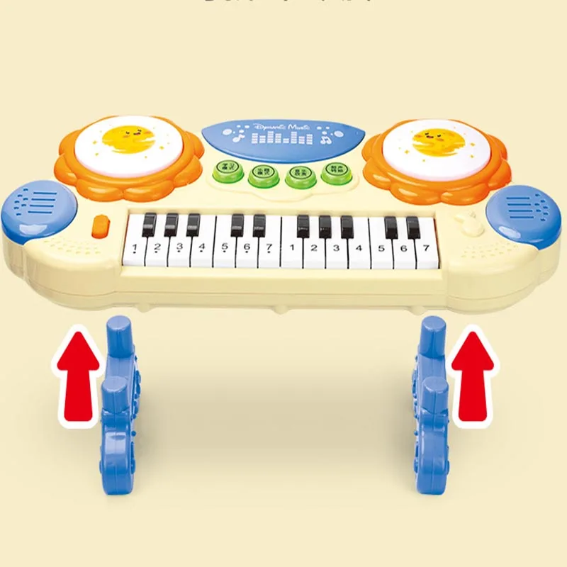 Kids Multi-functional Electronic Keyboard Piano for Kids With Microphone Musical Instrument Educational Toys Gift for Children