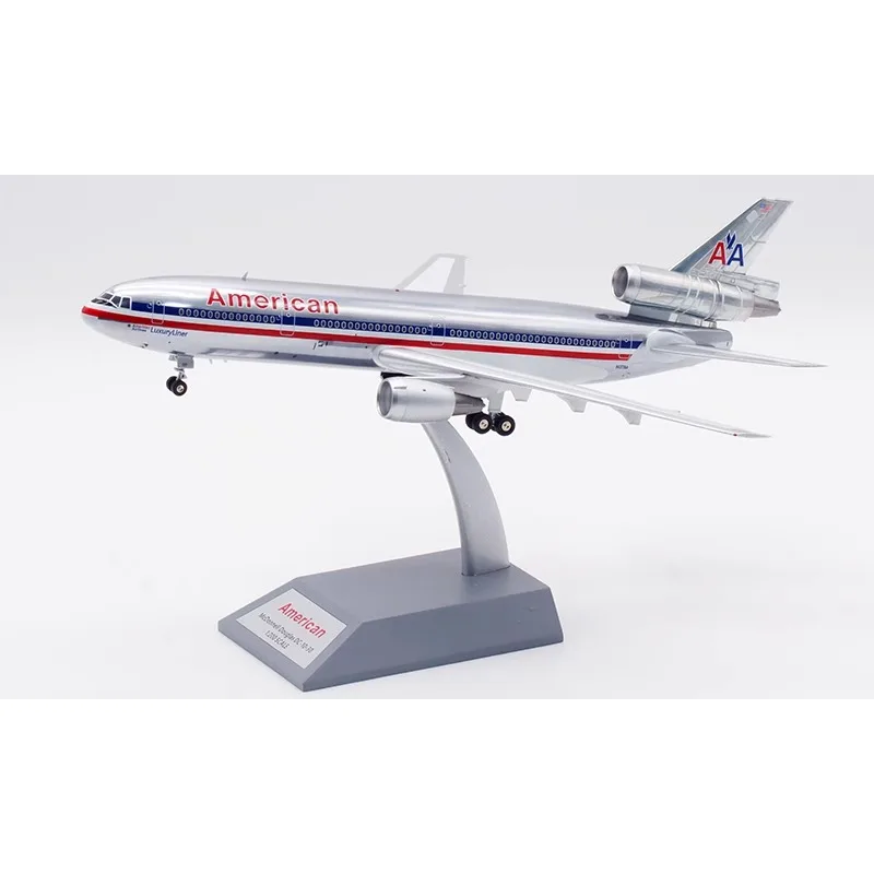 A bordo da American Airlines Diecast Alloy Passageiro Aircraft Model, McDonnell, Douglas DC-10-30, N137AA, 1:200 Escala, Diecast