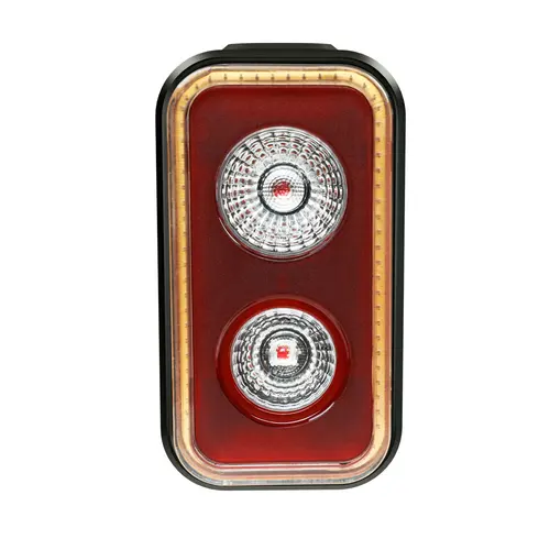 Imagen 2 del producto Magicshine SEEMEE 300 luz trasera de bicicleta, luz trasera de bicicleta de 300 lúmenes, 5 modos nocturnos y diurnos, Sensor de freno inteligente IPX6 luz impermeable