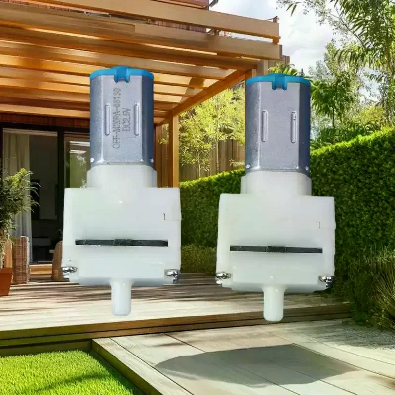 مضخة مياه صغيرة ذات غشاء M20، مضخة هواء أكسجين صغيرة، مضخة ضغط محرك حوض السمك 1/2/3 قطعة #3