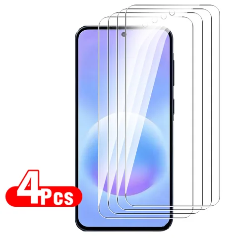 1-4 шт. 10D защитная пленка для экрана Samsung A37/A57/A27/A17/A56/A36/A26/16/A55/A35/A25/A15, закаленное стекло с полным покрытием для Galaxy A57